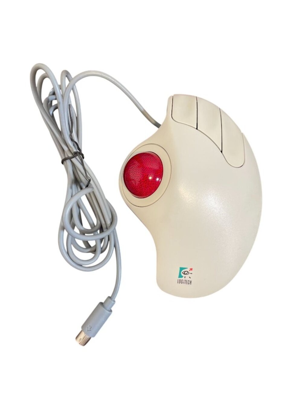 Vintage Logitech TrackMan Mouse Model T-CH11